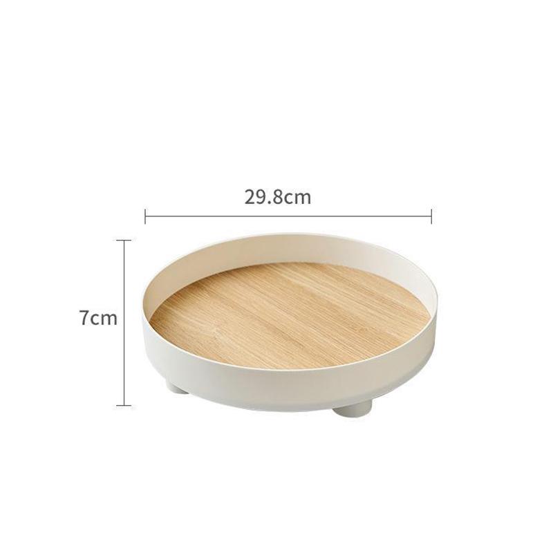 Living Room Coffee Table Aromatherapy Ornaments Tabletop Storage Tray Round Tray