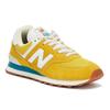 Balance 574 Mens Yellow / Blue Trainers 