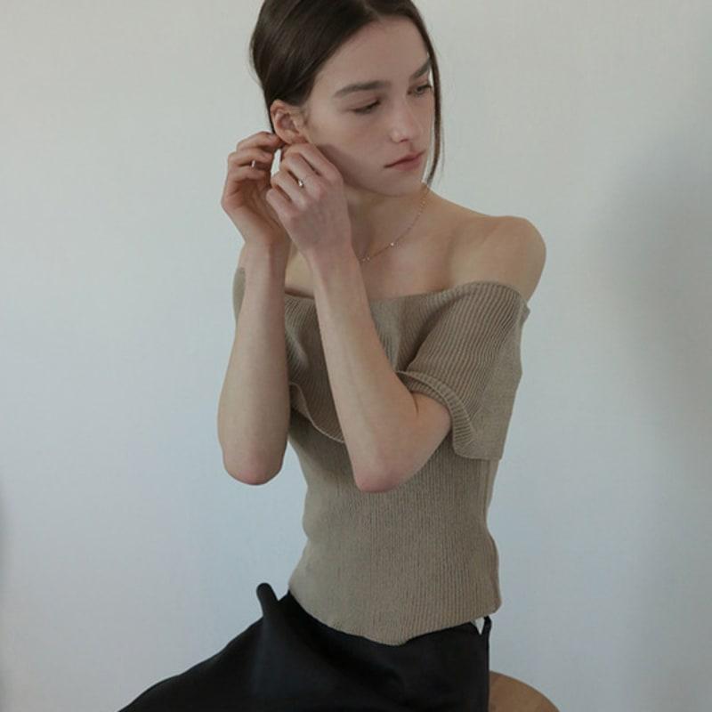 modernlike 14k gold small oval ball earrings