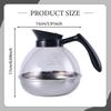 Coffee Pot Decanter Water Kettle Portable Espresso Machine Accessories Teapot 1.8 L Carafe for
