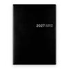 Planner DESIGNPHIL Midori Business Diary 2027 A5 Ring Binding Horizontal Layout January 2027 Start - Black (Ring)
