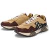 Kappa Retro Trainingsstoff Synthetikleder Strapazierfähig Niedrig geschnitten Laufschuhe Unisex Sneaker Gelb Braun Schwarz K0CZ5MM07-210
