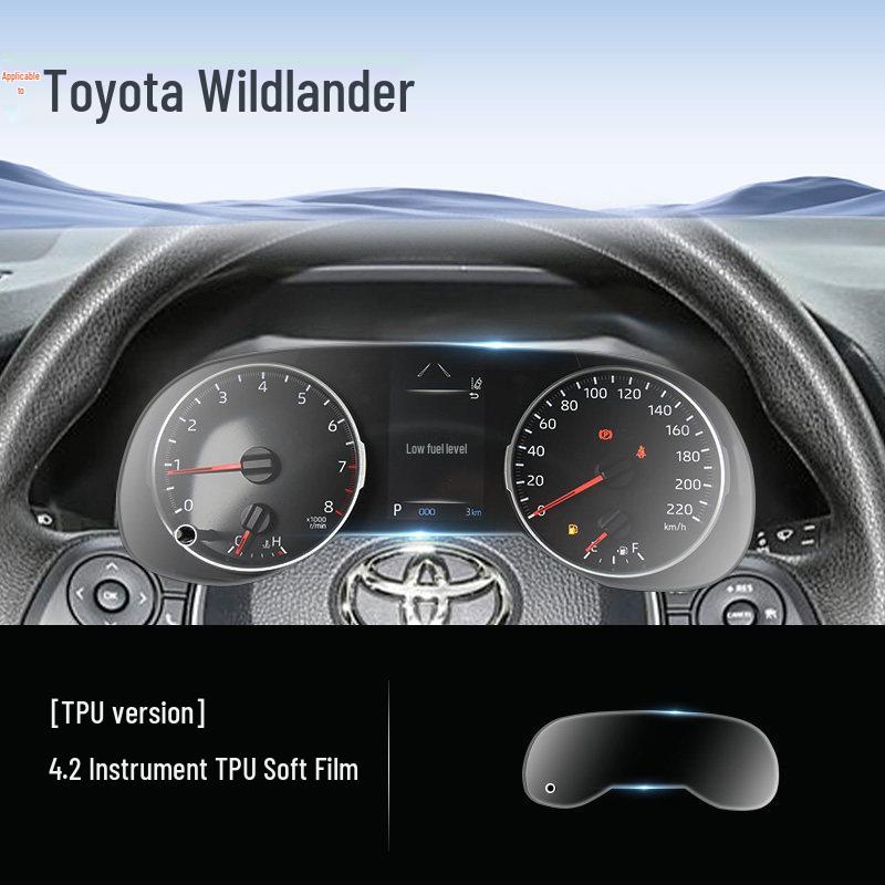 Toyota Wildlander 2024 Central Control Navigation Tempered Glass Screen Protector