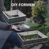 645L Metal Raised Garden Bed, DIY Large Steel Planter Box, No Bottom w/ A Pairs of Glove for Backyard, Patio to Grow Vegetables, Herbs, and Flowers