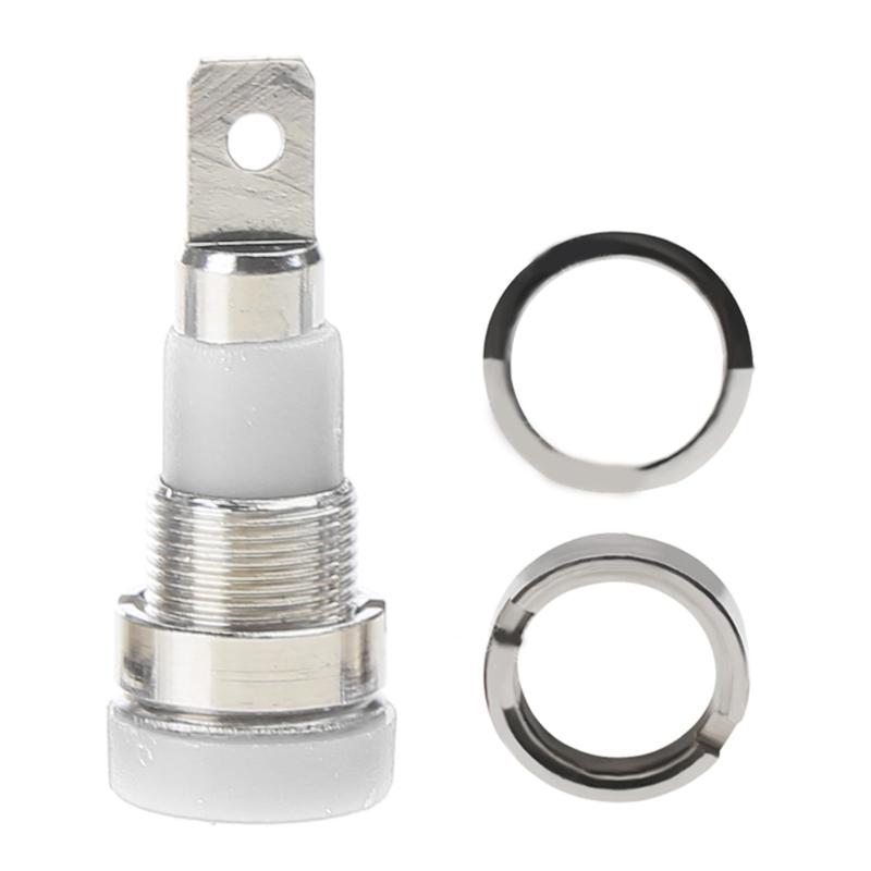 4mm Banana Jack Socket Female Adapter Panel Mount Binding Post M4x28 for Satellites Center Speakers to AVreceivers