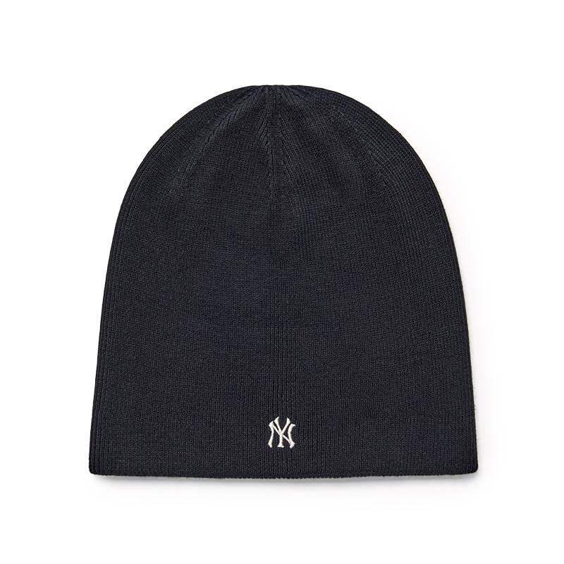 Унисекс зимняя вязаная шапка-бини MLB F