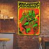 King Gizzard And The Lizard Wizard Tapestry Polyester Digital Prints Flag Rock Band Outdoor Indoor Decoration Room Garage Garden
