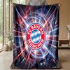 Bayern Munich Theme Blanket Soft Flannel Blanket Plush Throw Blanket Cozy Sofa Bed Blanket for Home Decor