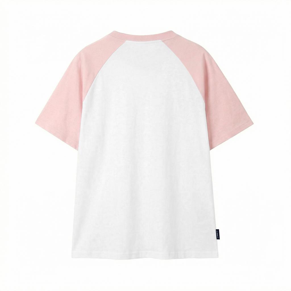 Li Ning T Shirt Unisex White Pink YHSU169-3