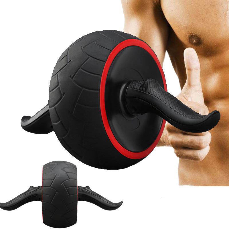 Válec na cvičení břicha Fitness Pohodlné uchopení Odolné protiskluzové fitness vybavení Válec pro rychlý trénink Břišní kolečko