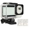 Action Camera Waterproof Case 40m 131ft Triple Fold Buckle Dustproof Sport Camera Diving Housing for Osmo Action 4 3