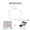 D Color Moissanite Bracelet 925 Sterling Silver Classic Minimalist Daily Link Chain Bracelet For Women Fine Jewelry