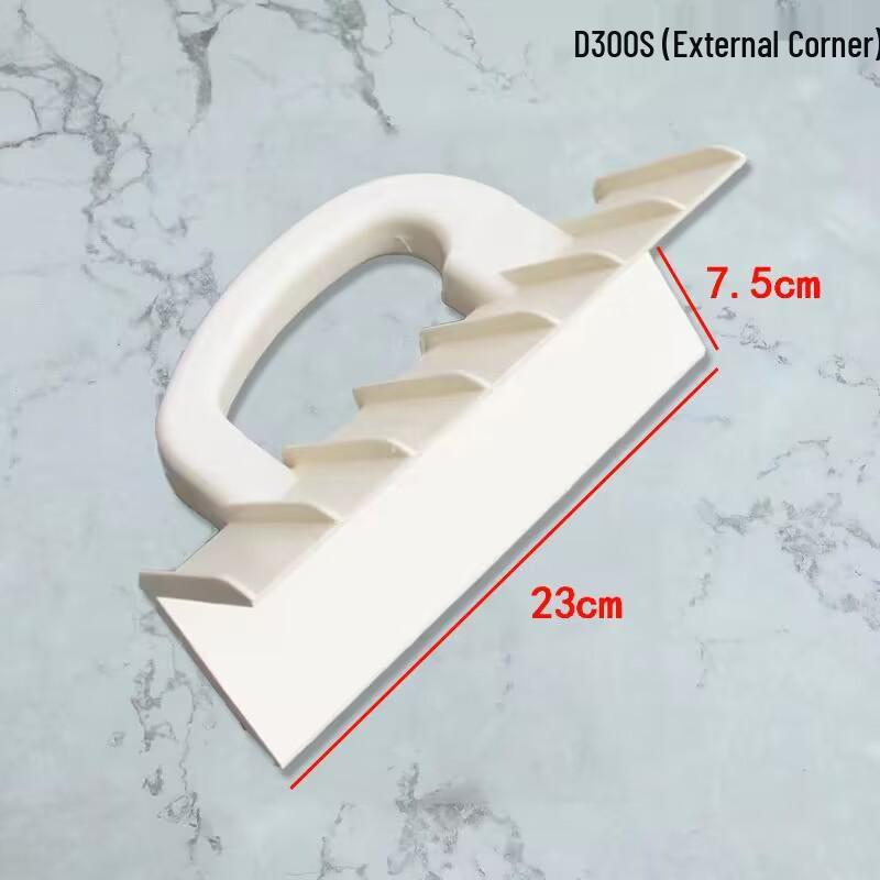 Stainless Steel and Plastic Putty Scraper for Inner and Outer Wall Corners