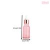 Dropper Bottles Refillable 5-100Ml Rose Gold Lid Cosmetic Container Glass Aromatherapy Liquid For Essential Massage Oil Pipette