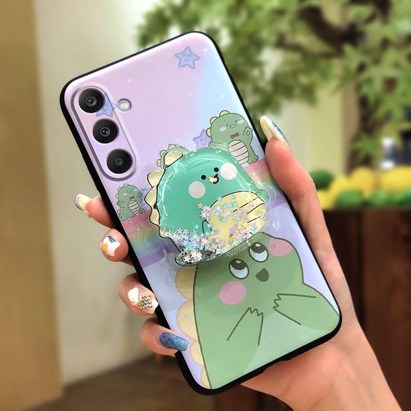 Rotatable stand Kickstand Phone Case For Samsung Galaxy M56 5G/SM-M566B Simplicity cute Durable Skin feel silicone TPU