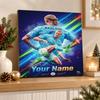 Erling Haaland Custom Name Text 5D Diamond Painting Kit DIY Full Drill Diamond Art Decoration