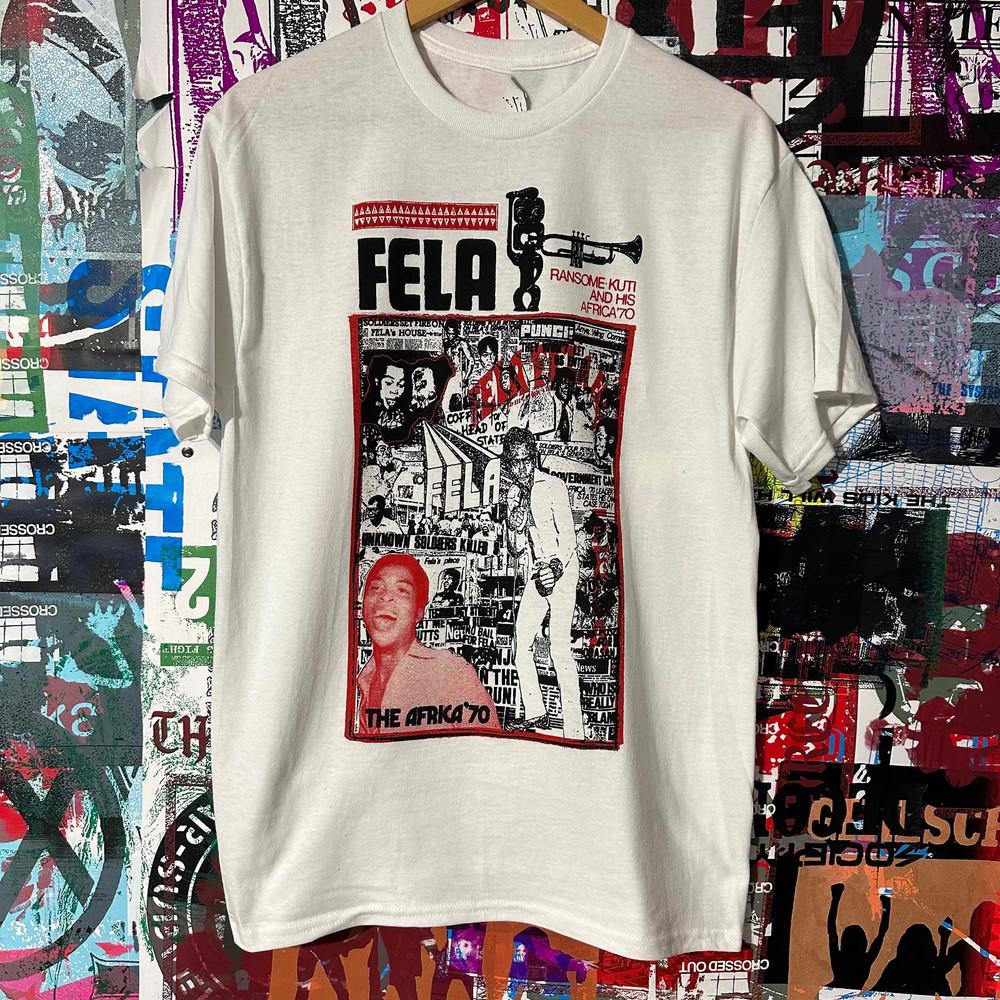 Vintage Fela Kuti & Africa 70 Shirt Unisex Concert S to 5XL SG208 Unisex T-Shirt XXXXL