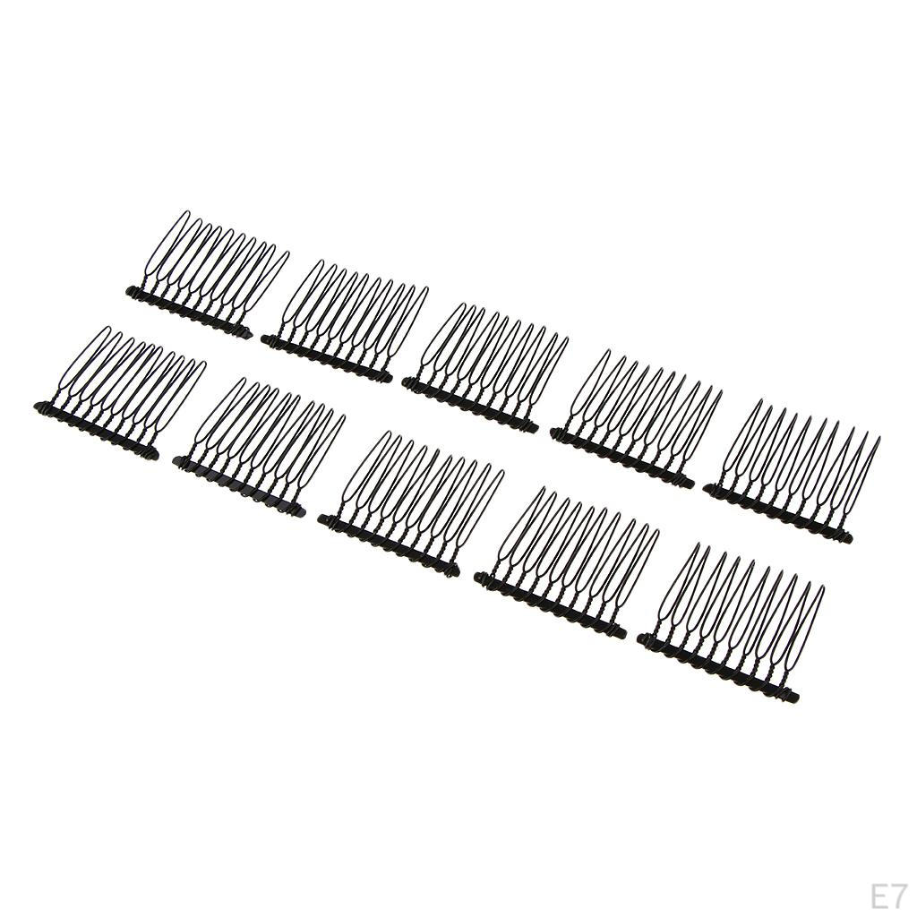 10 Women Hair Comb Pin Clips Accessory