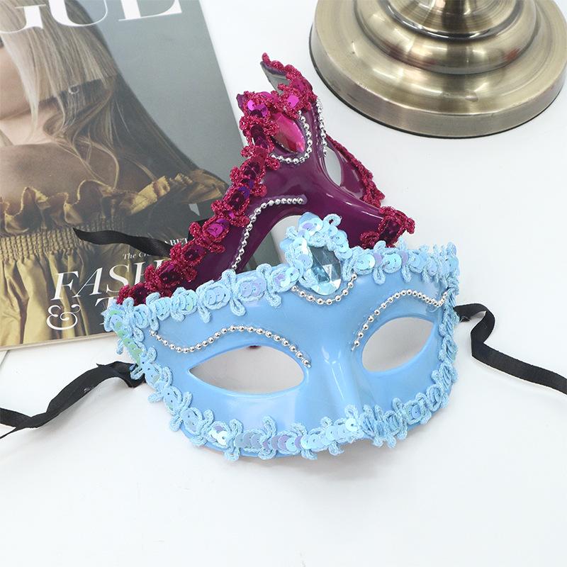 Venetian Masquerade Mask Women Eye Mask Cosplay Prom Props Nightclub Face Mask Party Needs Accessory