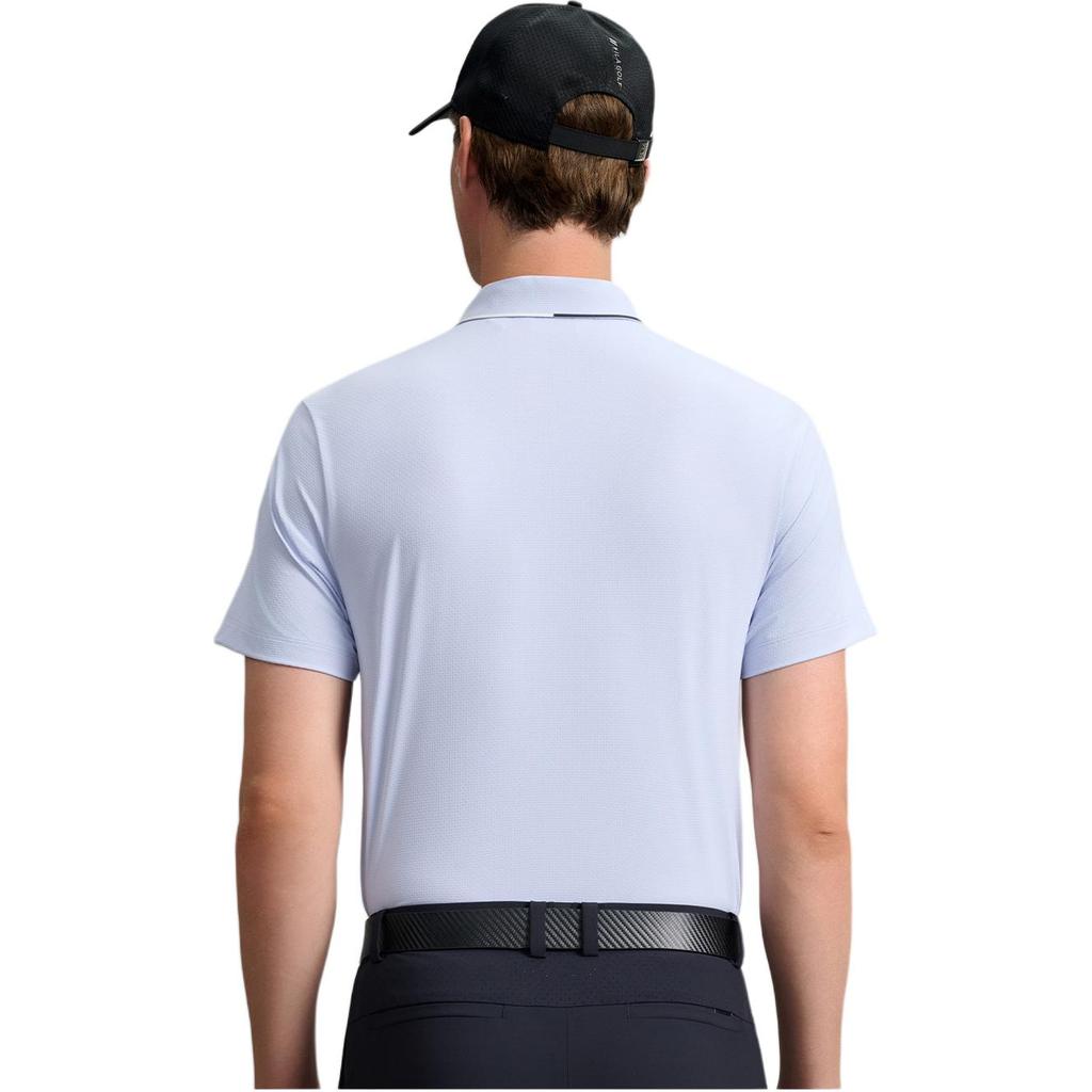 FILA Golf Series Cool Touch Casual Short Sleeve Polo Shirt Men tops A11M635103FLB