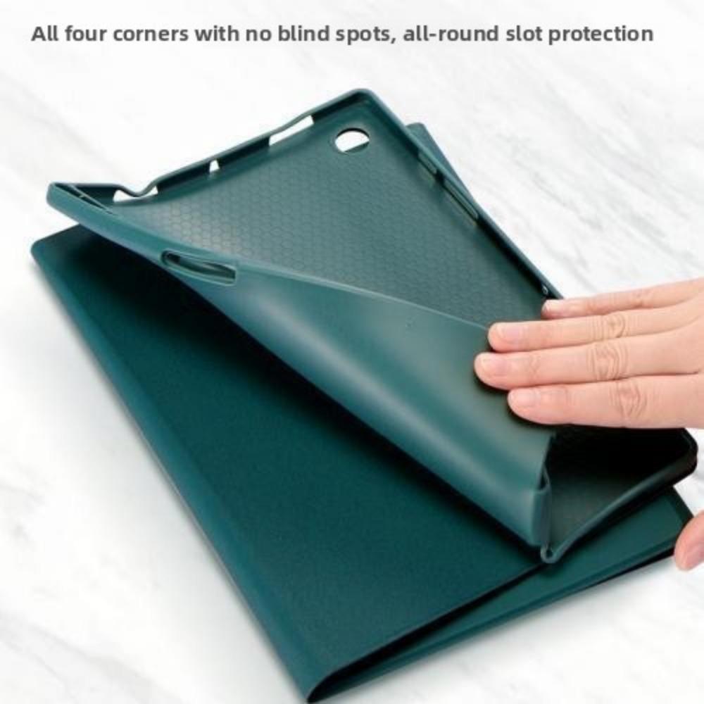 Leather Case for Samsung A9 Plus Tablet with Magnetic Keyboard and S Pen Slot Compatible S9FE