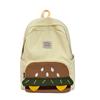 Schoolbag Hamburger Pattern Large Capacity School Bag Female Student Cute Cartoon Niche Backpack Small Fresh Mori Girl Backpack