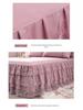 Korean Princess Style Lace Bed Skirt & Sheet 3-Piece Set