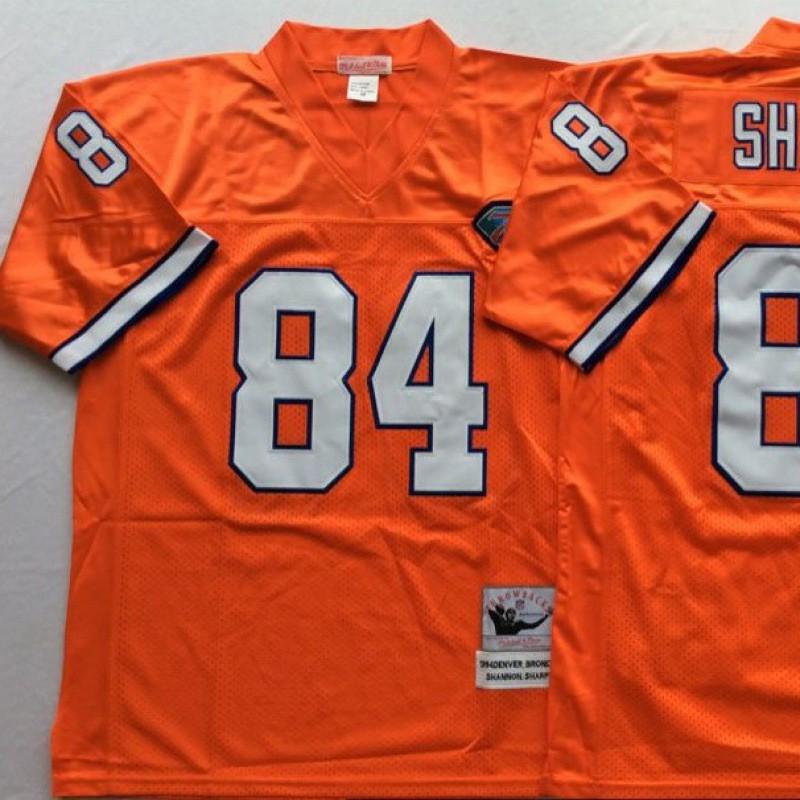 Denver Broncos Hall Of Fame 84 Vintage Rugby Jersey Embroidered Football Fan Apparel Men
