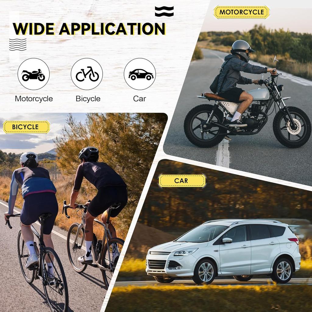 Meonum 2 Pack Brake Bleeder Hose, Motorcycle Brake Bleeder Kit With Nozzle Cap & Clamp, One Way Check Valve Tube Bleeding Tools For Hydraulic System