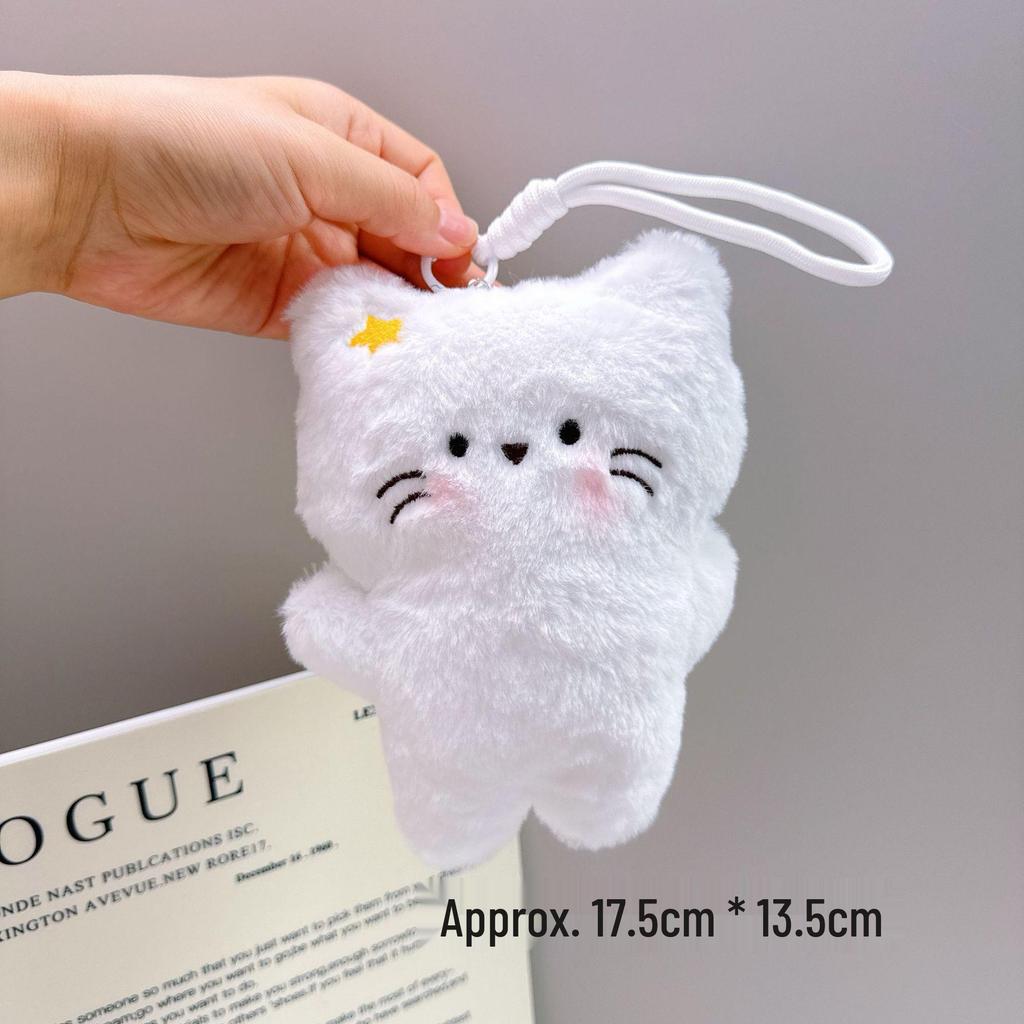 Plush Keychain Charm: Small Pendant Doll for Events & Street Stalls
