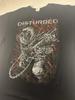 Disturbed Band T-Shirt XL 2015 Chain Graphic Gildan Heavy Metal Tee Unisex T-Shirt