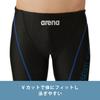 arena Fitness Swimsuit Swimming Water Repellent Fitness Men's [AQUA EXA] LAR-4300