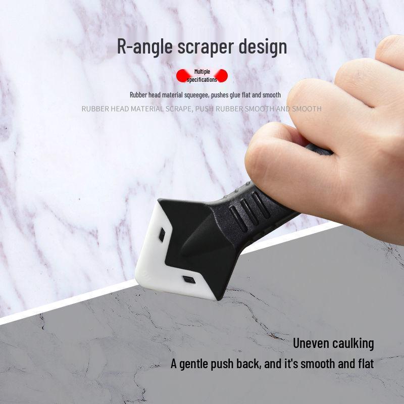 Multi-functional Glue Removal and Edge Trimming Tool for Glass and Caulking