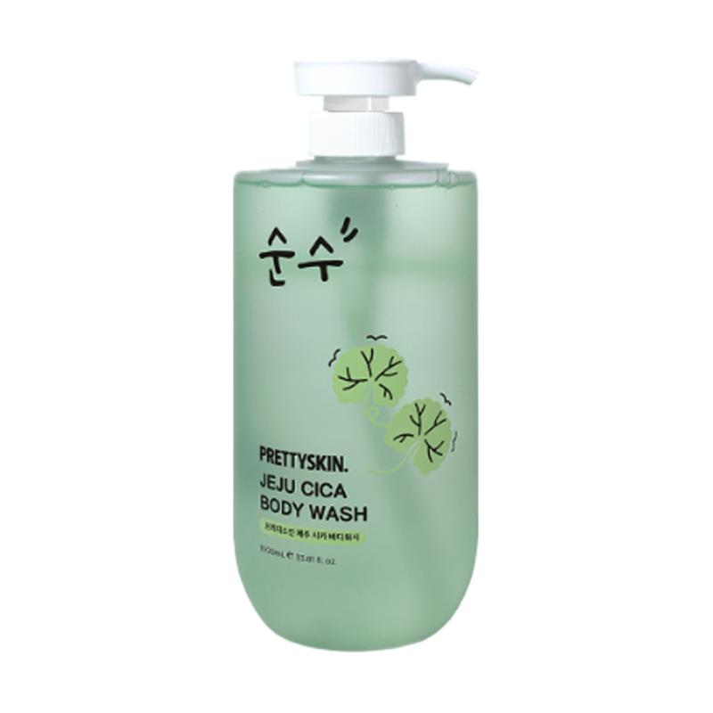 PRETTYSKIN Jeju Cica Żel do mycia ciała 1000ml