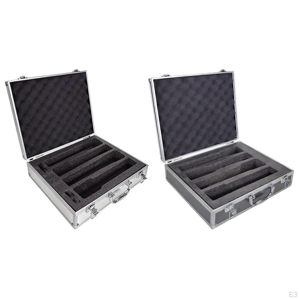 Carry Case Aluminum Alloy Handheld Singing Control Room Broadcasting Party Stage Performance