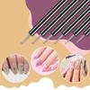 LINMANDA Nail Dotting Tools Double-ended Nail Art Brushes Kit for Nail Drawing And Nail Paint Brushes Small Detail Brushes