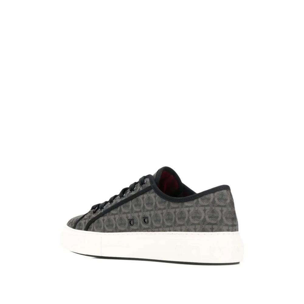 Salvatore Ferragamo Ferragamo Sneaker Gray Black