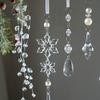 Christmas Decoration Snowflake Crystal Pendants Xmas Tree Hanging Ornament 2027 Christmas Home Decorations New Year Gifts 2027