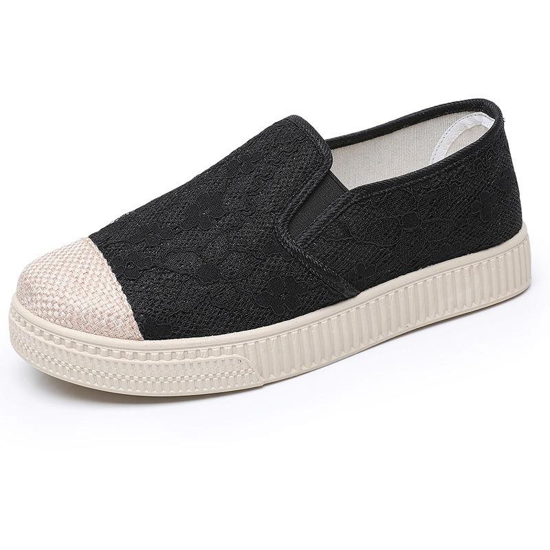 Shoes Women's New Casual Sports Single Shoes Soft Sole Light Breathable Lazy-pedal Fashionable Versatile Women's Shoes