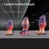Outdoor Wearable Giant Silicone Anal Plug - Adult Erotic Toy for Women
