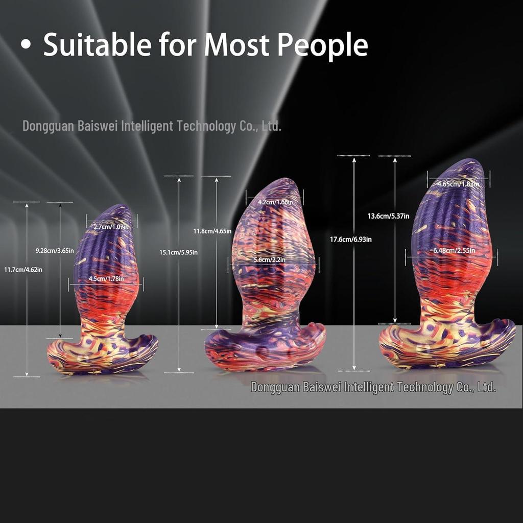 Outdoor Wearable Giant Silicone Anal Plug - Adult Erotic Toy for Women