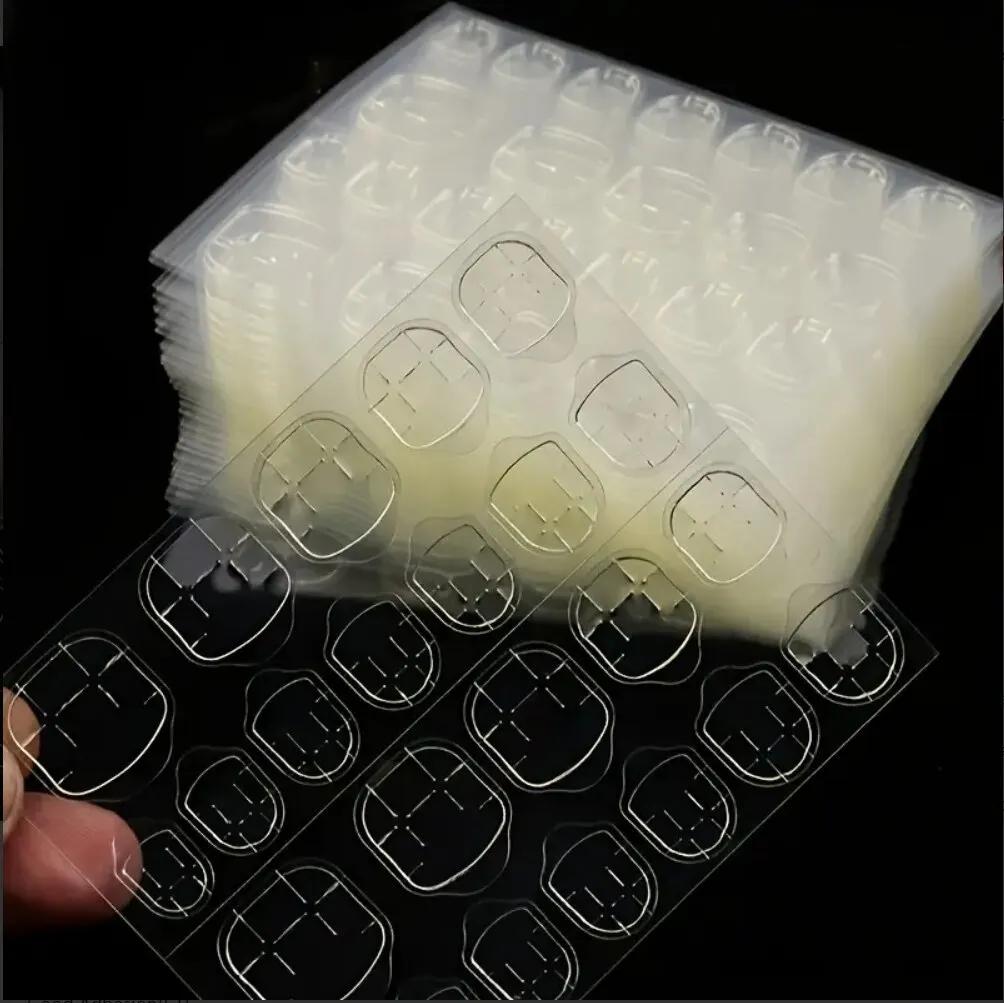 

240 шт. клей для желе для ногтей двухсторонний клейкая лента для накладных ногтей клей для накладных ногтей супер вязкий