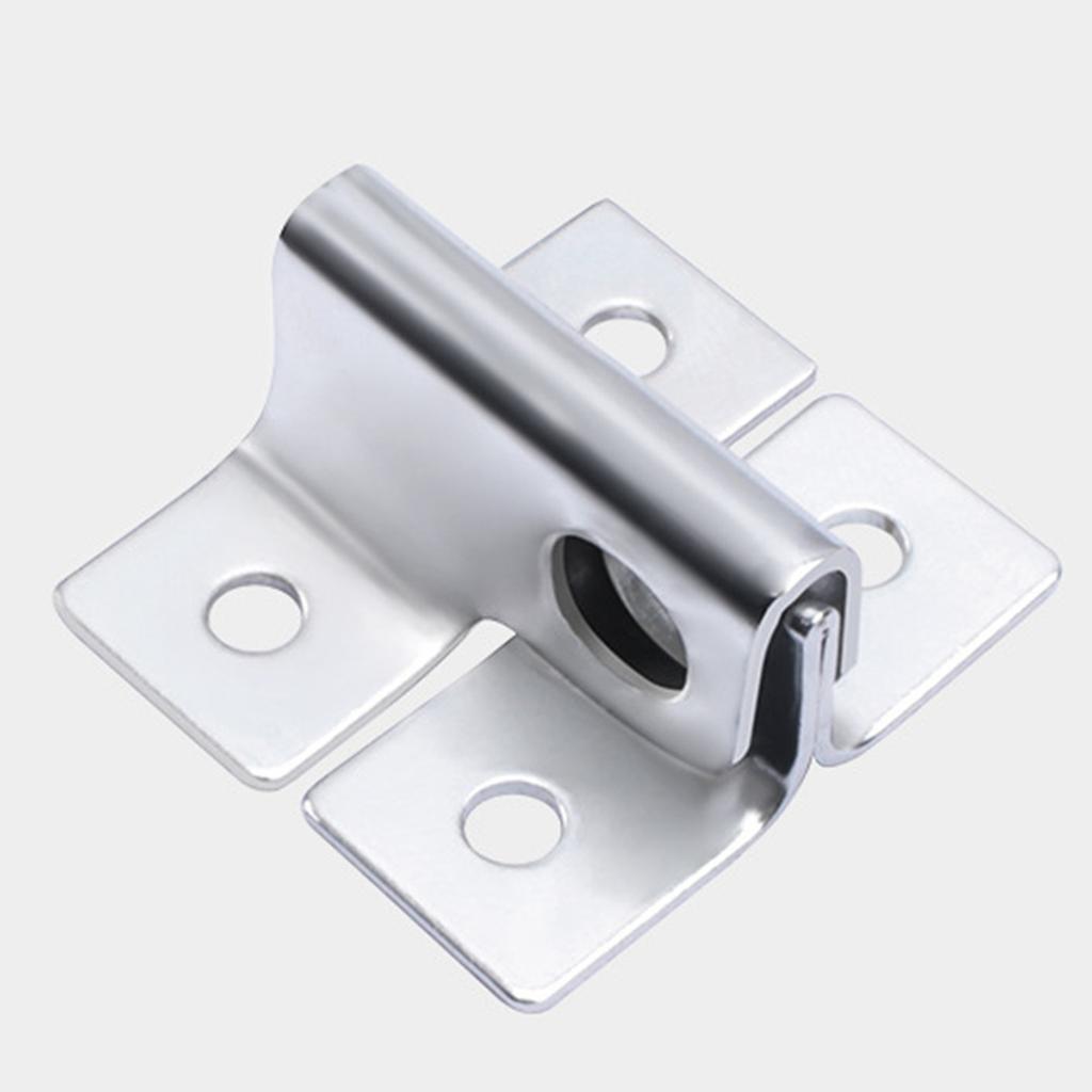 10pcs Wardrobe Security Door Gate Bolt Cold Rolled Steel Door Hasps Latches Thicken Locker Padlock Hasp Easy To Install