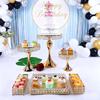 European Crystal Cake Stand: Wedding Decoration & Dessert Tray Ornament
