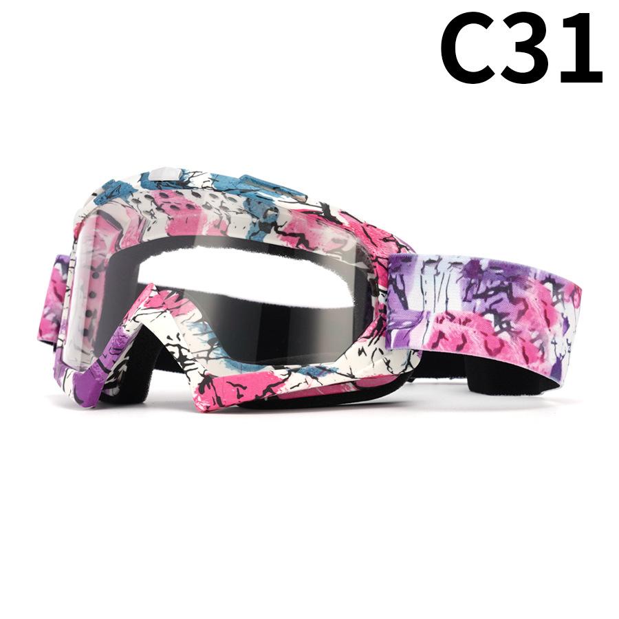 Gogle motocyklowe Transfer wodny Off-road Outdoor Jazda Okulary sportowe Gogle narciarskie Wiatroodporne okulary