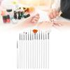 Polish Pen Nail Set Nails Brush Painting Pen Complete Set Durable Gift Tools