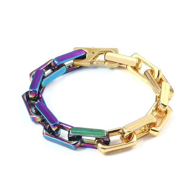 Cheap Chain Hip Hop Necklace Charms Jewelry Gold Silver Color