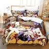 Okami-san And Her Seven Companions Bedding Set Boys Girls Twin Queen Size Duvet Cover Pillowcase Bed Kids Adult Home Textiles026