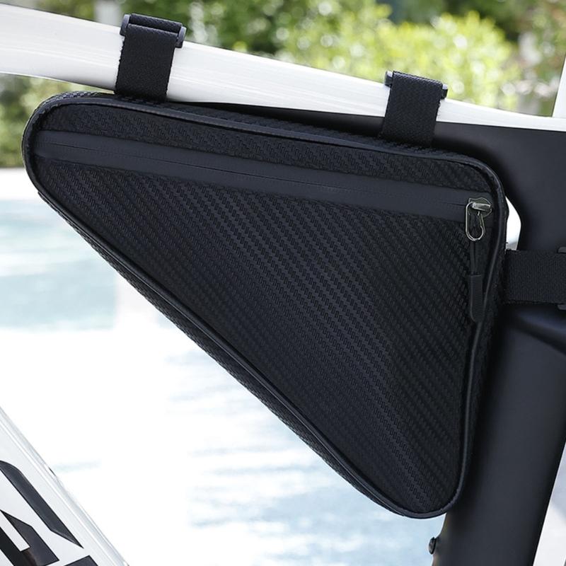 Road Bikes Front Frame Bag Waterproofs Bicycles Frame Bag Bicycles Front Top Tube Bag Triangular Storage Pouches