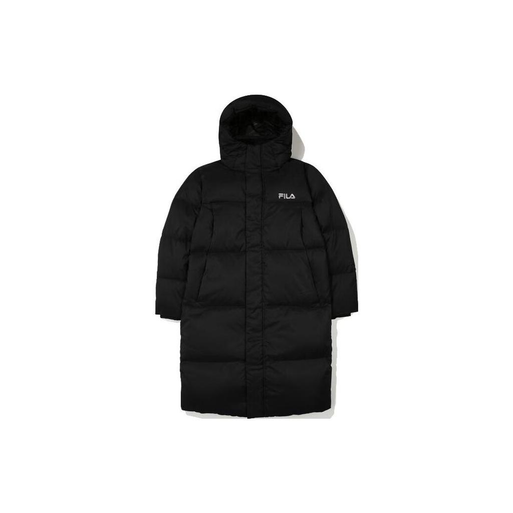 New FILA Down Jackets Unisex Black FS2DJE4103X-BLK